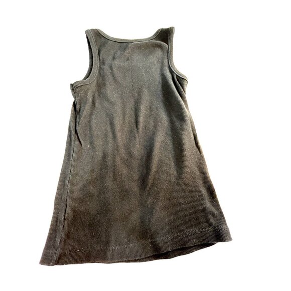 Wonder Nation Girls Tank Top Black Ribbed Size M 7-8 - Picture 4 of 5
